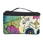 Tequila Sugar Skull Cosmetic Storage Case