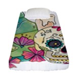 Tequila Sugar Skull Fitted Sheet (Single Size)