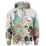 Tequila Sugar Skull Men s Zipper Hoodie