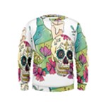 Tequila Sugar Skull Kids  Sweatshirt