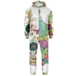 Tequila Sugar Skull Hooded Jumpsuit (Men)