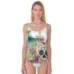 Tequila Sugar Skull Camisole Leotard 