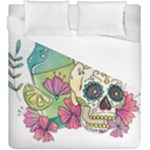 Tequila Sugar Skull Duvet Cover (King Size)