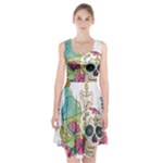 Tequila Sugar Skull Racerback Midi Dress