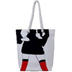 sexy nun halloween costume  Full Print Rope Handle Tote (Small)