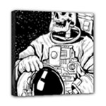 Halloween Skeleton Astronaut Mini Canvas 8  x 8  (Stretched)