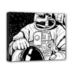 Halloween Skeleton Astronaut Canvas 10  x 8  (Stretched)