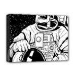 Halloween Skeleton Astronaut Deluxe Canvas 16  x 12  (Stretched) 