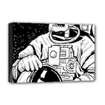 Halloween Skeleton Astronaut Deluxe Canvas 18  x 12  (Stretched)