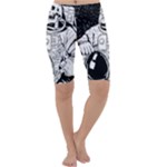 Halloween Skeleton Astronaut Cropped Leggings 