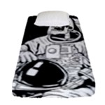 Halloween Skeleton Astronaut Fitted Sheet (Single Size)