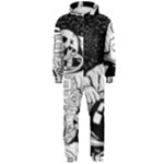 Halloween Skeleton Astronaut Hooded Jumpsuit (Men)