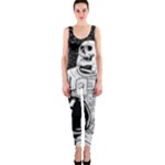 Halloween Skeleton Astronaut One Piece Catsuit