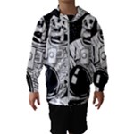 Halloween Skeleton Astronaut Hooded Windbreaker (Kids)