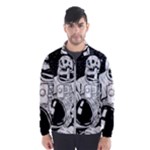 Halloween Skeleton Astronaut Windbreaker (Men)