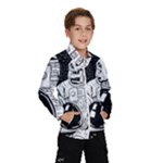 Halloween Skeleton Astronaut Windbreaker (Kids)