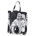 Halloween Skeleton Astronaut Giant Grocery Tote