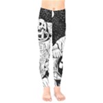 Halloween Skeleton Astronaut Kids  Legging