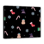 christmas buona befana Deluxe Canvas 24  x 20  (Stretched)