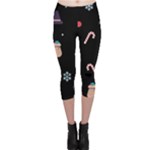 christmas buona befana Capri Leggings 