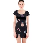 christmas buona befana Short Sleeve Bodycon Dress