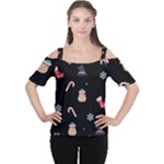 christmas buona befana Cutout Shoulder Tee