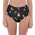 christmas buona befana Reversible High-Waist Bikini Bottoms