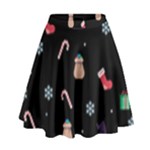 christmas buona befana High Waist Skirt