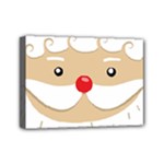 Santa Claus Face Mini Canvas 7  x 5  (Stretched)