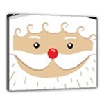 Santa Claus Face Canvas 20  x 16  (Stretched)