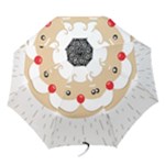 Santa Claus Face Folding Umbrella