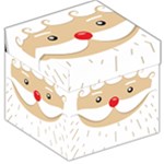 Santa Claus Face Storage Stool 12 