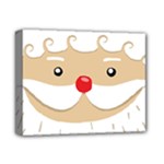 Santa Claus Face Deluxe Canvas 14  x 11  (Stretched)