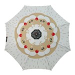 Santa Claus Face Golf Umbrella