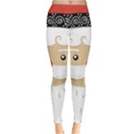 Santa Claus Face Leggings 