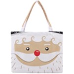 Santa Claus Face Mini Tote Bag