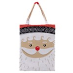 Santa Claus Face Classic Tote Bag