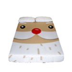 Santa Claus Face Fitted Sheet (Full/ Double Size)