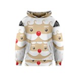 Santa Claus Face Kids  Pullover Hoodie