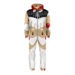 Santa Claus Face Hooded Jumpsuit (Kids)