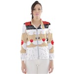 Santa Claus Face Windbreaker (Women)