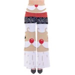 Santa Claus Face So Vintage Palazzo Pants