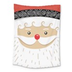 Santa Claus Face Medium Tapestry