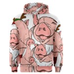 ugly christmas pig Men s Pullover Hoodie