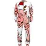 ugly christmas pig OnePiece Jumpsuit (Men)