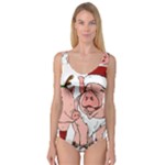 ugly christmas pig Princess Tank Leotard 