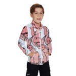 ugly christmas pig Windbreaker (Kids)