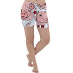 ugly christmas pig Lightweight Velour Yoga Shorts