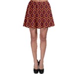 halloween hotel carpet Skater Skirt