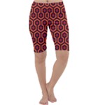 halloween hotel carpet Cropped Leggings 